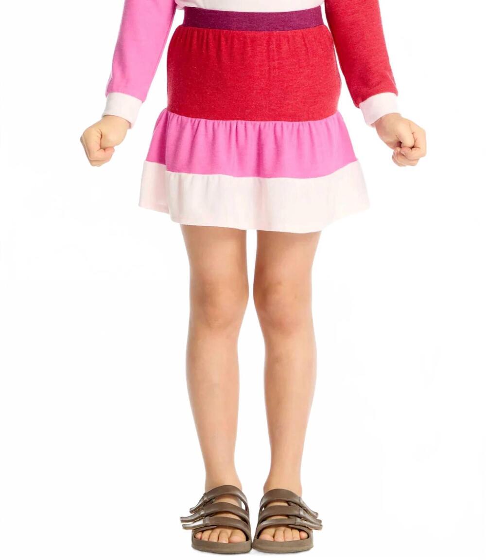 NEW CHASER peplum skort in pinky